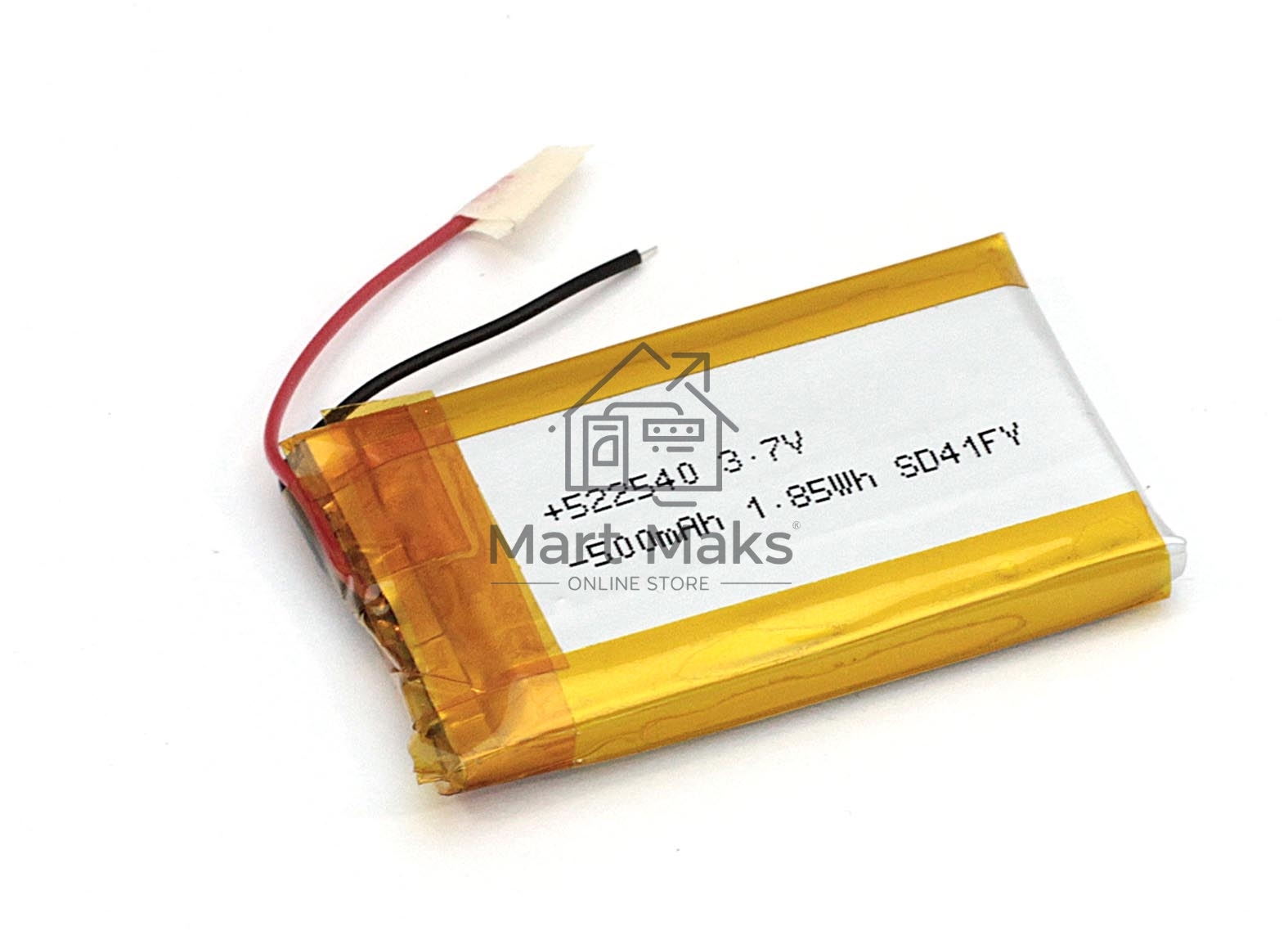 Аккумулятор Li-Pol (батарея) 5*25*40мм 2pin 3.7V/450mAh