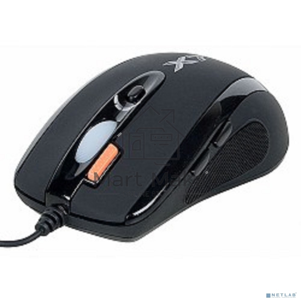 Мышь проводная A4Tech X-710BK черный, 2000 dpi, USB, кнопки - 7