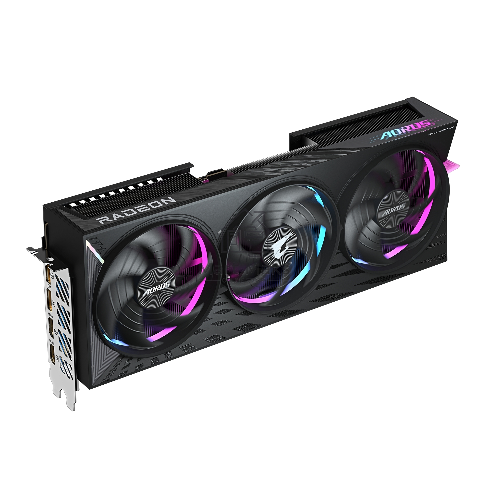 Видеокарта Gigabyte PCI-E GV-R9070XT AORUS E-16GD 1.0 AMD Radeon RX 9070XT 16Gb 256bit GDDR6 2175/20000 HDMIx2 DPx2 HDCP Ret