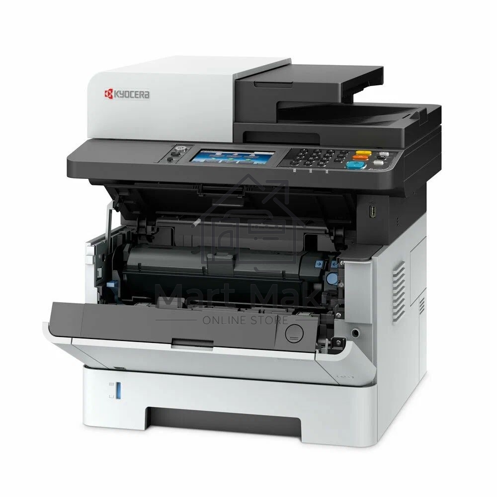МФУ лазерный Kyocera Ecosys M2040dn (Азия) (1102S33AX0), A4, ч/б, печ. до 40 стр/мин., скан. до 40 стр/мин. (ч/б) 23 стр/мин. (цвет), 1200 x 1200 dpi (печать) 600x600dpi (скан.), USB, RJ-45 (старт.картр. TK-1178)