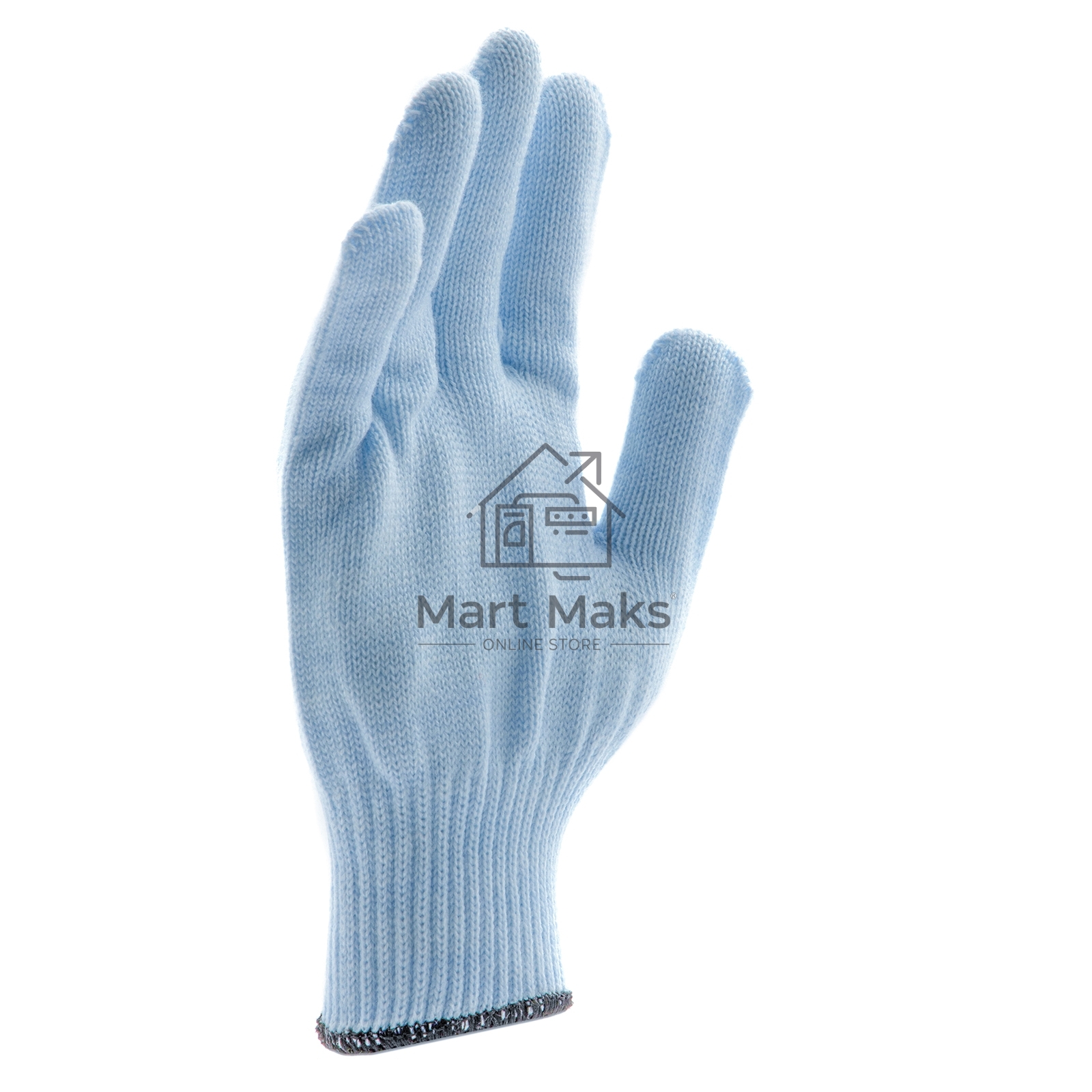 Перчатки трикотажные, акрил, зенит, оверлок,  Сибртех