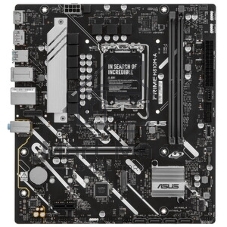 Материнская плата ASUS PRIME H810M-A-CSM, LGA 1851, Intel H810, 2xDDR5, 4xSATA, 2xM.2, 1xPCIe 4.0 x16, 1xPCIe x1, 1xDP, 1xHDMI, 1x1Gb LAN, 4xUSB 2.0, 2xUSB 3.2 Gen 2, 3x3.5 мм, 7.1, Micro-ATX