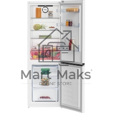 Холодильник Beko B3R1CNK363HW (R) белый двухкамерный 220/100л морозилка снизу, No Frost