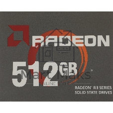 Накопитель SSD AMD Radeon R3SL0512G2, 512Gb, 2.5