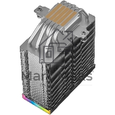 Кулер для процессора DEEPCOOL AK500S DIGITAL SE LGA20XX/1700/1200/115X/AM5/AM4 (12шт/кор, TDP 240W, PWM, Fan 120мм, 5 тепл. трубок, Copper Base, черный) RET (R-AK500S-BKADMN-GJD)