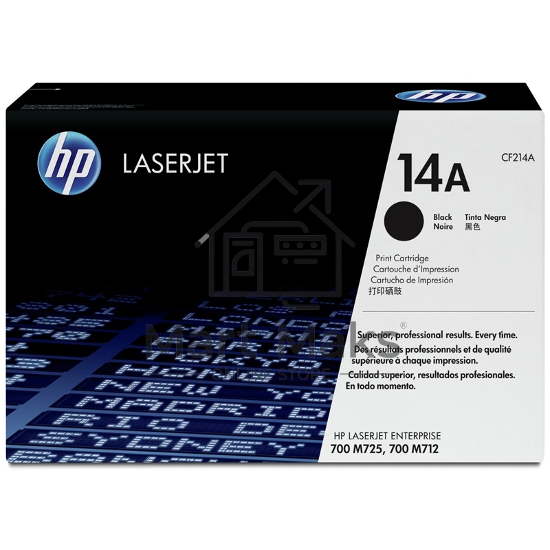 Картридж лазерный HP CF214A черный LaserJet 700 MFP M712 (10 000стр.)