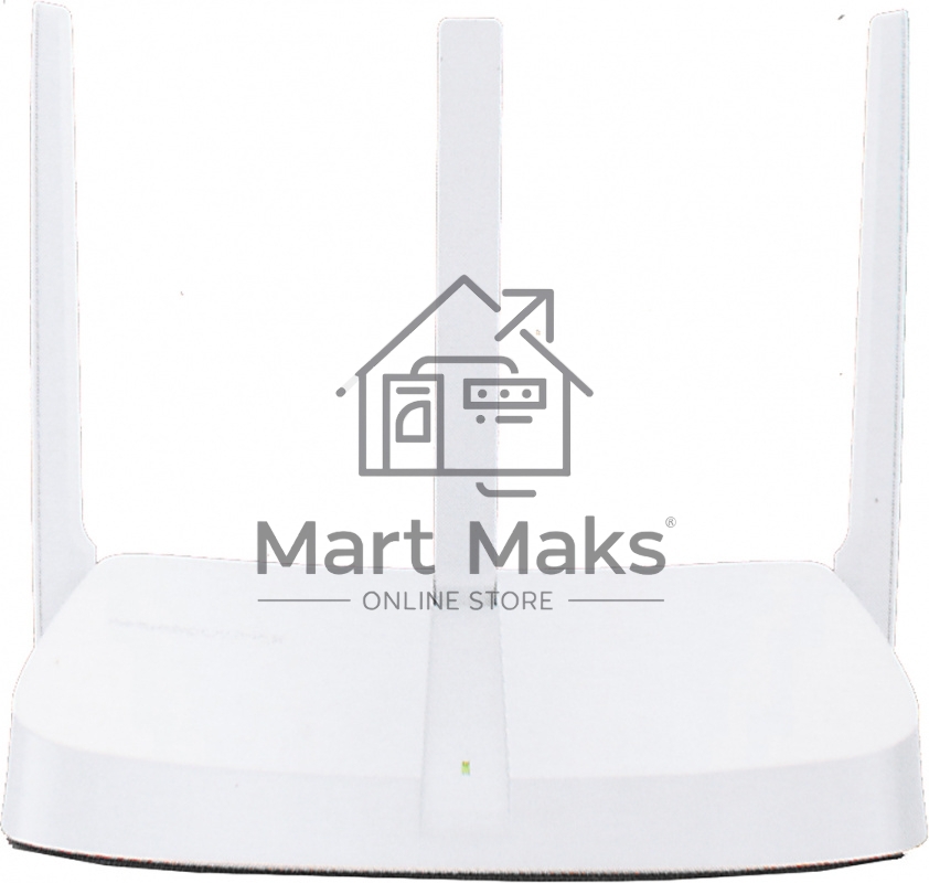 Маршрутизатор Mercusys MW305R Wi-Fi роутер 300 Мбит/с 2,4 ГГц, 1 порт WAN 10/100 Мбит/с + 4 порта LAN 10/100 Мбит/с, 2 фиксированные антенны