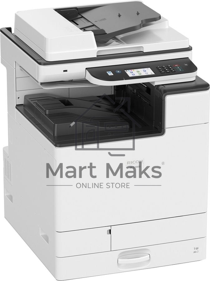 МФУ лазерный Ricoh Aficio M C2000 (418968), A3, цветной, печ. до 20 стр/мин., скан. до 17 стр/мин., 1200 x 1200 dpi (печать) 600x600dpi (скан.), USB, Ethernet (без тонера, запуск АСЦ)