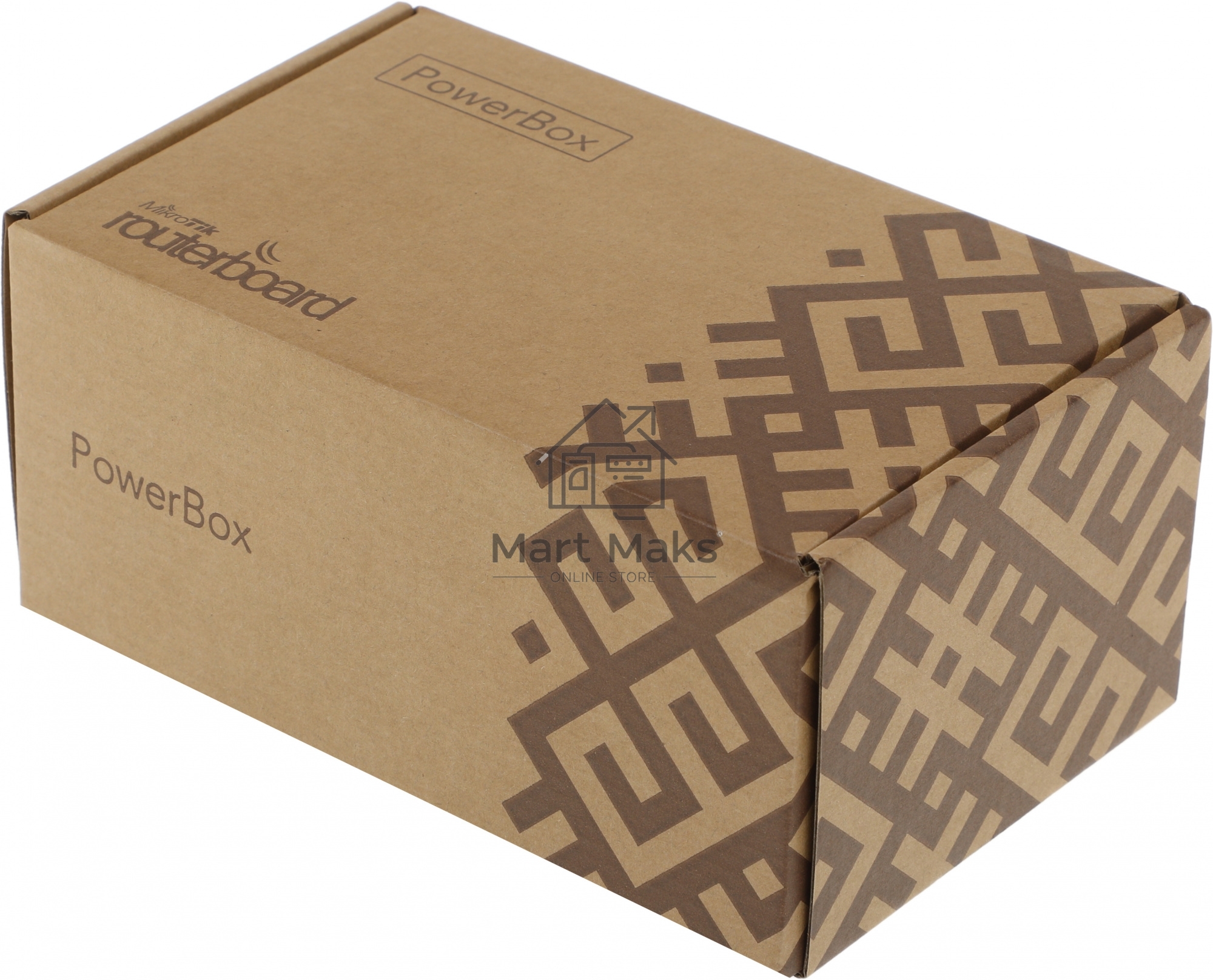 Маршрутизатор MikroTik RB750P-PBr2 PowerBox with 650MHz CPU, 64MB RAM, 5xLAN (four with PoE out), RouterOS L4, outdoor case, PSU, PoE, mounting set