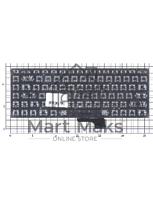 Клавиатура для ноутбука Xiaomi Mi Pro 15.6 черная без подсветки