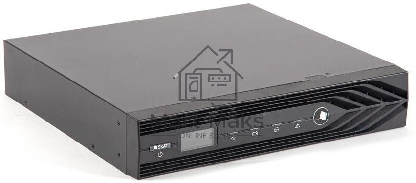 Источник бесперебойного питания SKAT-UPS 3000 RACK ИБП 220В 50/60Гц 2700Вт On-Line синусоида (без АКБ)
