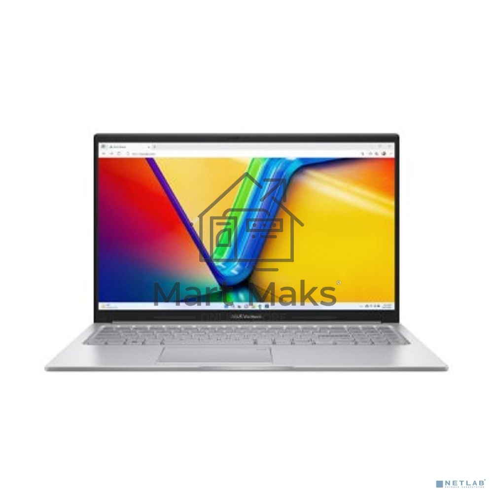 Ноутбук Asus Vivobook 15 X1504ZA-BQ1104 серебристый Core i3 1215U 8Gb SSD512Gb Intel UHD Graphics 15.6