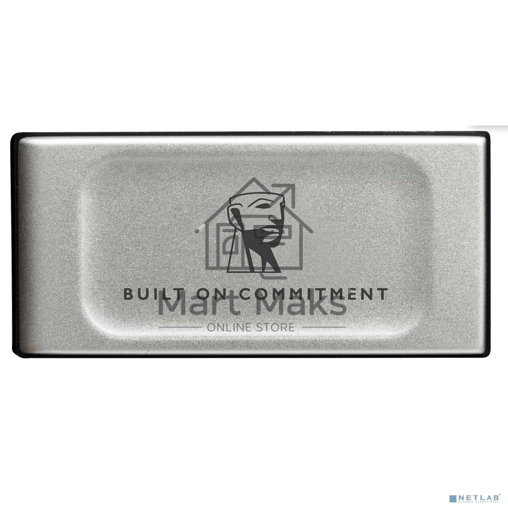 Внешний SSD Kingston XS2000, 1TB, USB 3.2 Gen 2x2 Type-C, R/W 2000/2000, серебристый