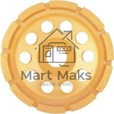 Чашка алмазная Matrix 72985 зачистная, 125 мм, однорядная