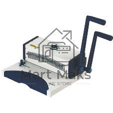 Переплетчик Office Kit B3420RH A4/перф.20л.сшив/макс.120л./метал.пруж. (4.8-14.3мм)
