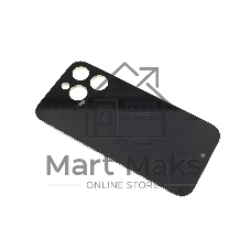 Задняя крышка (стекло) для iPhone 14 Pro (A2891) в сборе со стеклом камеры (узкий вырез) золотая