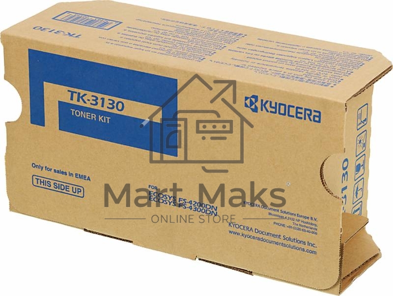 Картридж лазерный Kyocera TK-3130 (1T02LV0NL0) черный для FS-4200DN/4300DN, M3550idn/M3560idn 25000 стр