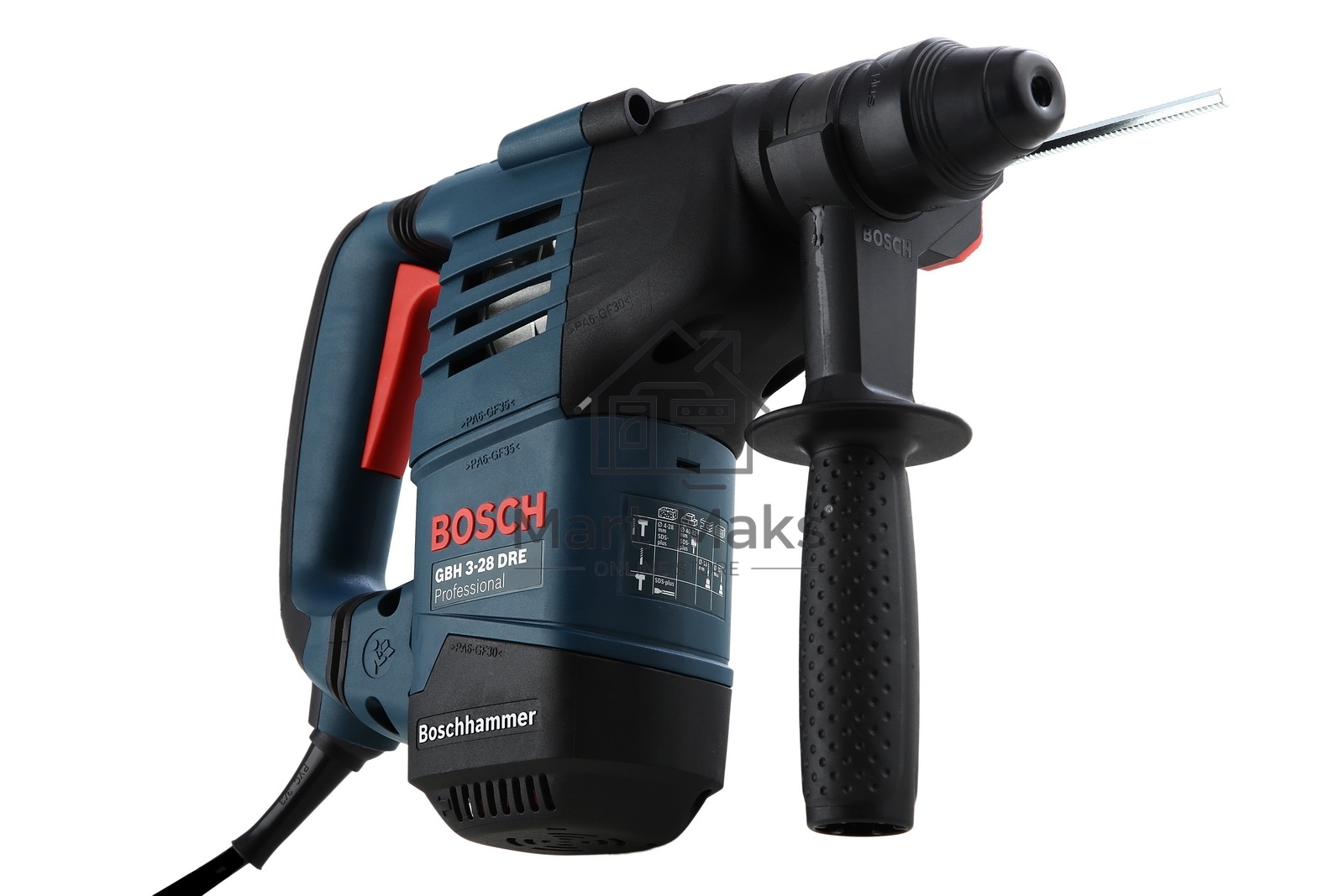 Перфоратор Bosch GBH 3-28 DRE Professional патрон:SDS-plus уд.:3.1Дж 800Вт (кейс в комплекте)