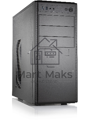 Компьютерный корпус Case Foxline FL-886 ATX case, black, w/o PSU, w/2xUSB 3.0, w/o pwrcord, w/o FAN