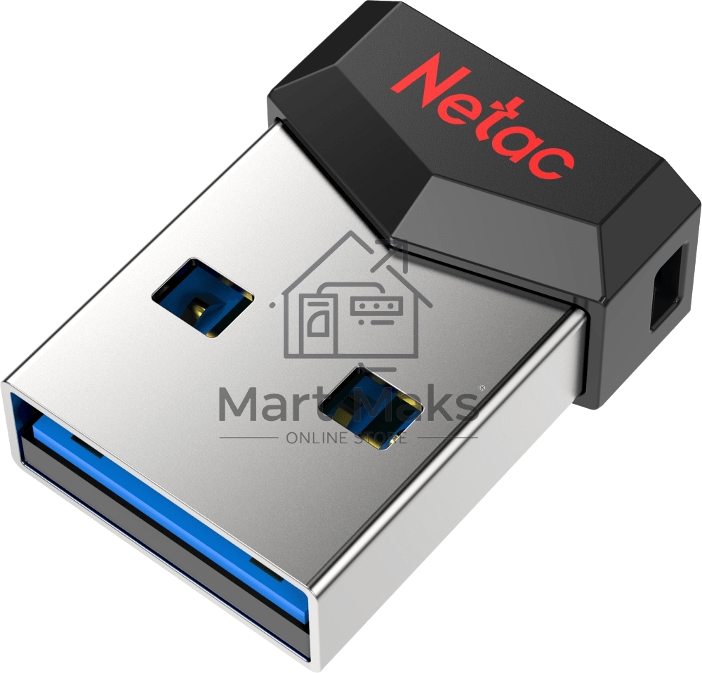 Флешка USB R/W R/W Netac UM81 64Gb <NT03UM81N-064G-20BK>, USB2.0, Ultra compact