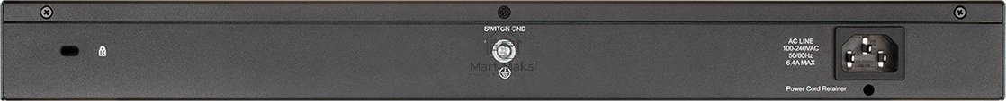 Настраиваемый L2 коммутатор D-Link DGS-1100-26MPPV2/A3A с 24 портами 10/100/1000Base-T и 2 комбо-портами 1000Base-T/SFP (порты 1-24 PoE 802.3af/at, порты 21-24 PoE 802.3bt, PoE-бюджет 525 Вт)