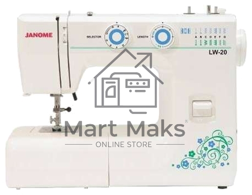 Швейная машина Janome LW-20 белый