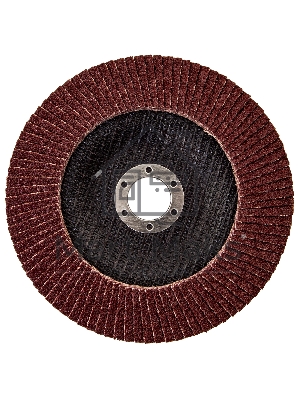 Круг лепестковый торцевой КЛТ-1, зернистость Р40(40Н), 150 х 22,2 мм, (БАЗ) Россия