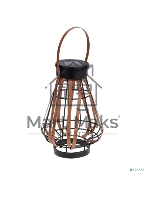 Светильник садовый Rexant Тростник, 22,5см, 3000К, встроенный аккумулятор, солнечная панель, коллекция Бали