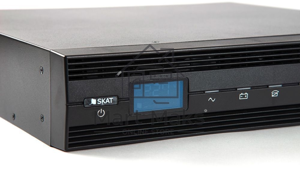 Источник бесперебойного питания SKAT-UPS 3000 RACK ИБП 220В 50/60Гц 2700Вт On-Line синусоида (без АКБ)