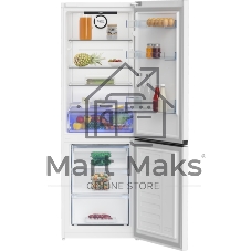Холодильник Beko B3R1CNK363HW (R) белый двухкамерный 220/100л морозилка снизу, No Frost