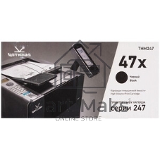 Картридж лазерный THM247 черный для МФУ Катюша М247