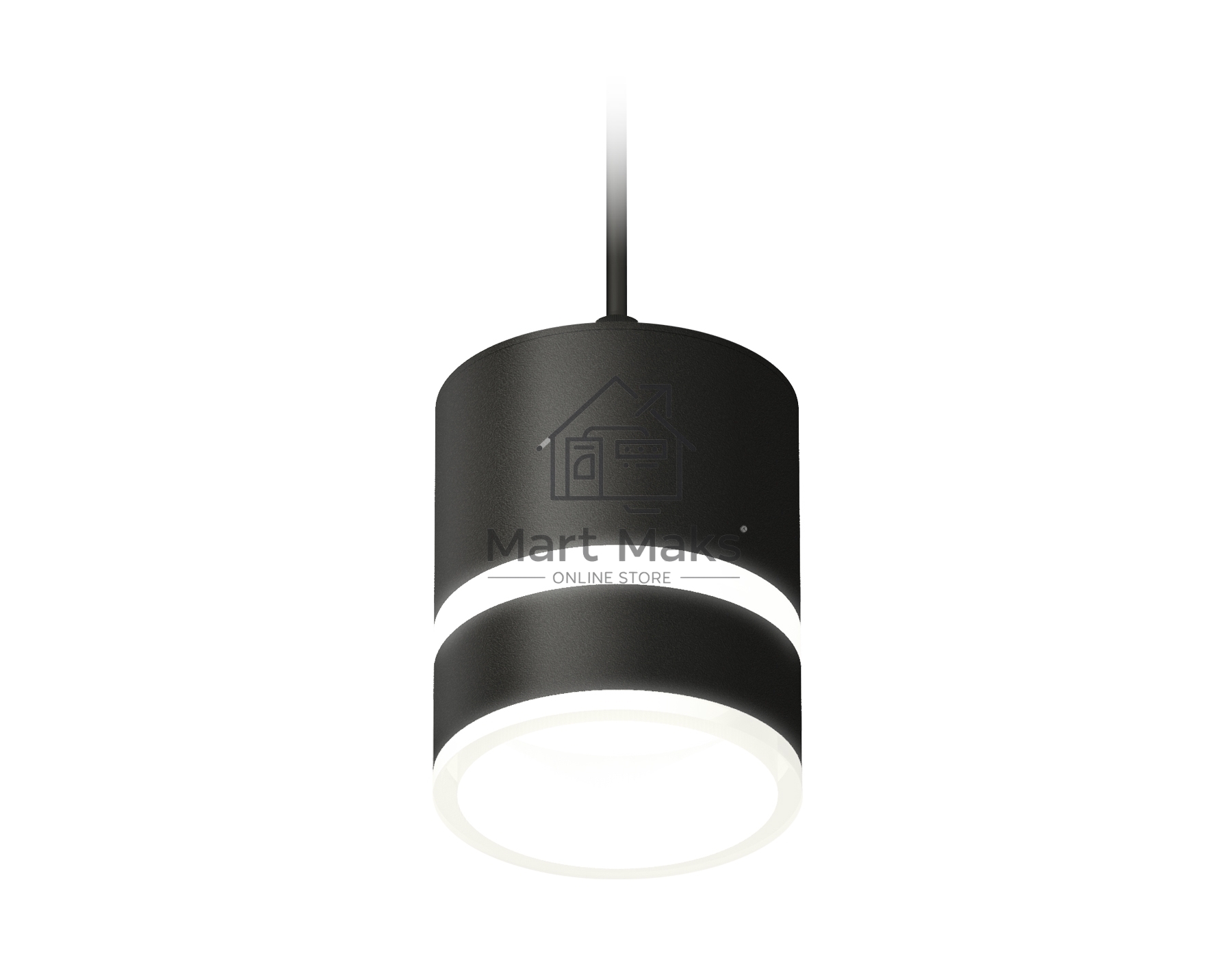 Светильник Ambrella Light XP8111022 SBK/FR черный песок/белый матовый GX53 (A2333, C8111, N8445)