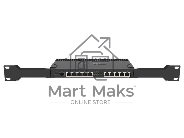 Маршрутизатор 1000M 10PORT 1SFP+ RB4011IGS+RM MIKROTIK
