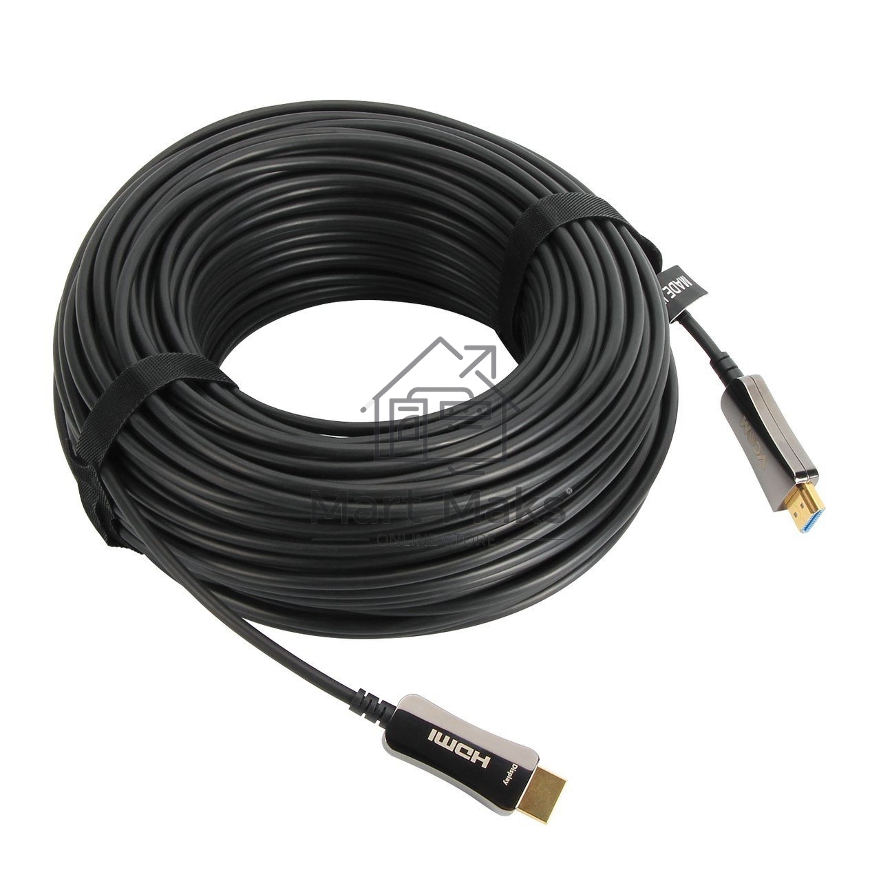 Активный оптический кабель HDMI 19M/M,ver. 2.0, 4K@60 Hz 80m VCOM <D3742A-80M>
