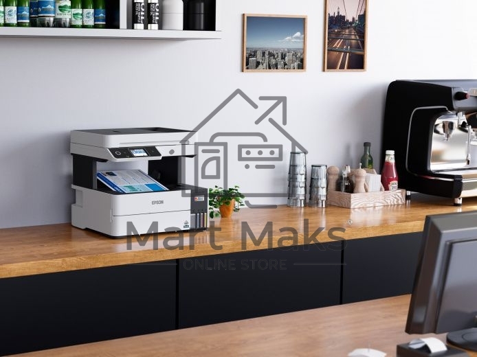 МФУ струйный Epson L6490 (C11CJ88405), A4, цветной, печ. до 17 стр/мин. (ч/б) до 9.5 стр/мин. (цвет), 1200 x 4800 dpi (печать) 1200x2400dpi (скан.), USB, RJ-45, Wi-Fi