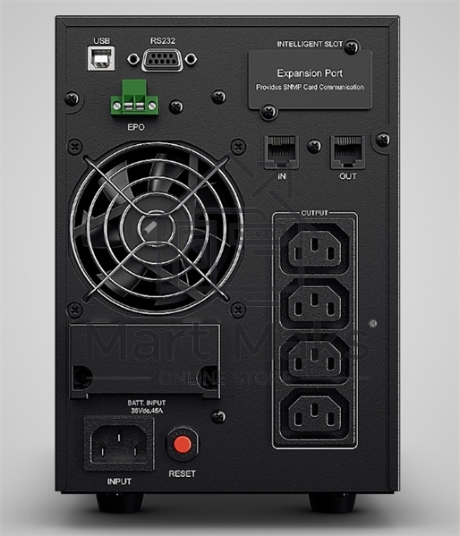 Источник бесперебойного питания CyberPower OLS1000E 1000VA/900W USB/RJ11/45/SNMP (4 IEC)
