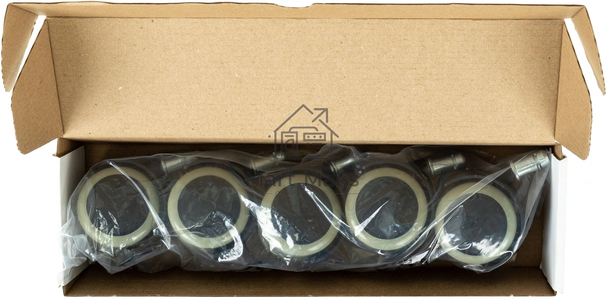 Набор колес Бюрократ CastorSetHT85/PU черный, для паркета/ламината 50 мм