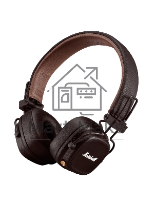 Наушники накладные беспроводные Marshall MAJOR IV коричневые