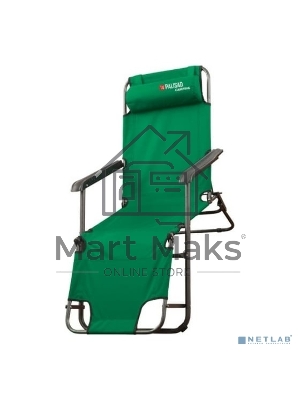 Кресло-шезлонг Palisad Camping двухпозиционное 156х60х82 см