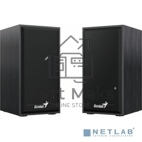 Колонки Genius SP-HF180, 2.0, 2 x 3W, USB-power, Black
