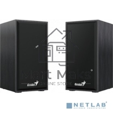 Акустическая система Genius SP-HF180, 2.0, 2 x 3W, USB-power, черный