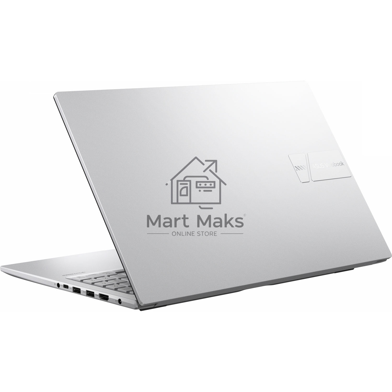 Ноутбук ASUS Vivobook 15 X1504VA-BQ286 Core i5 1335U/8Gb/512Gb SSD/VGA int/noOS/ Silver