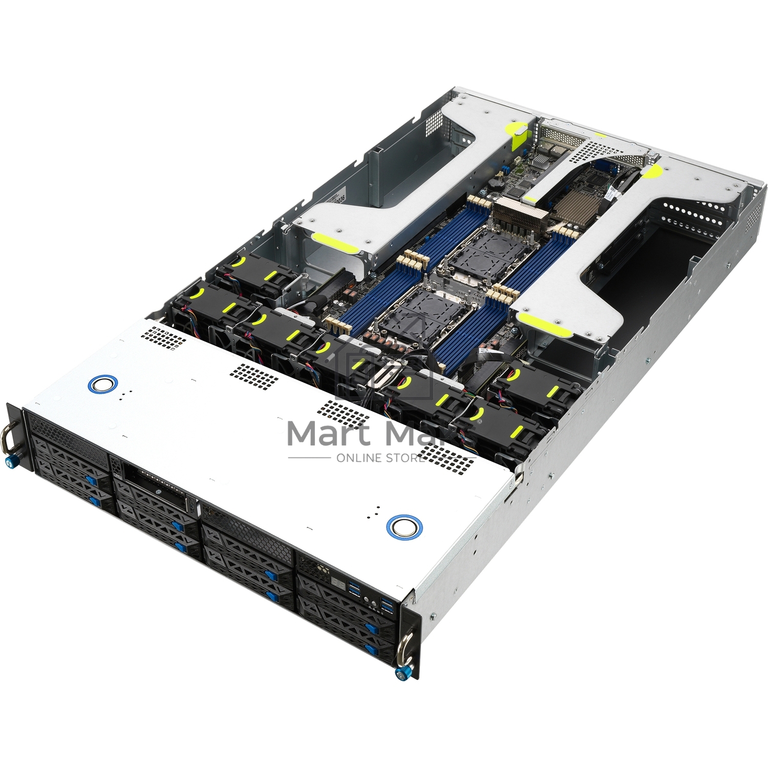 Серверная платформа Asus ESC4000-E10 up to 205W, 2x SFF8643 on the backplane, 2x 1600W PSU, (274285)