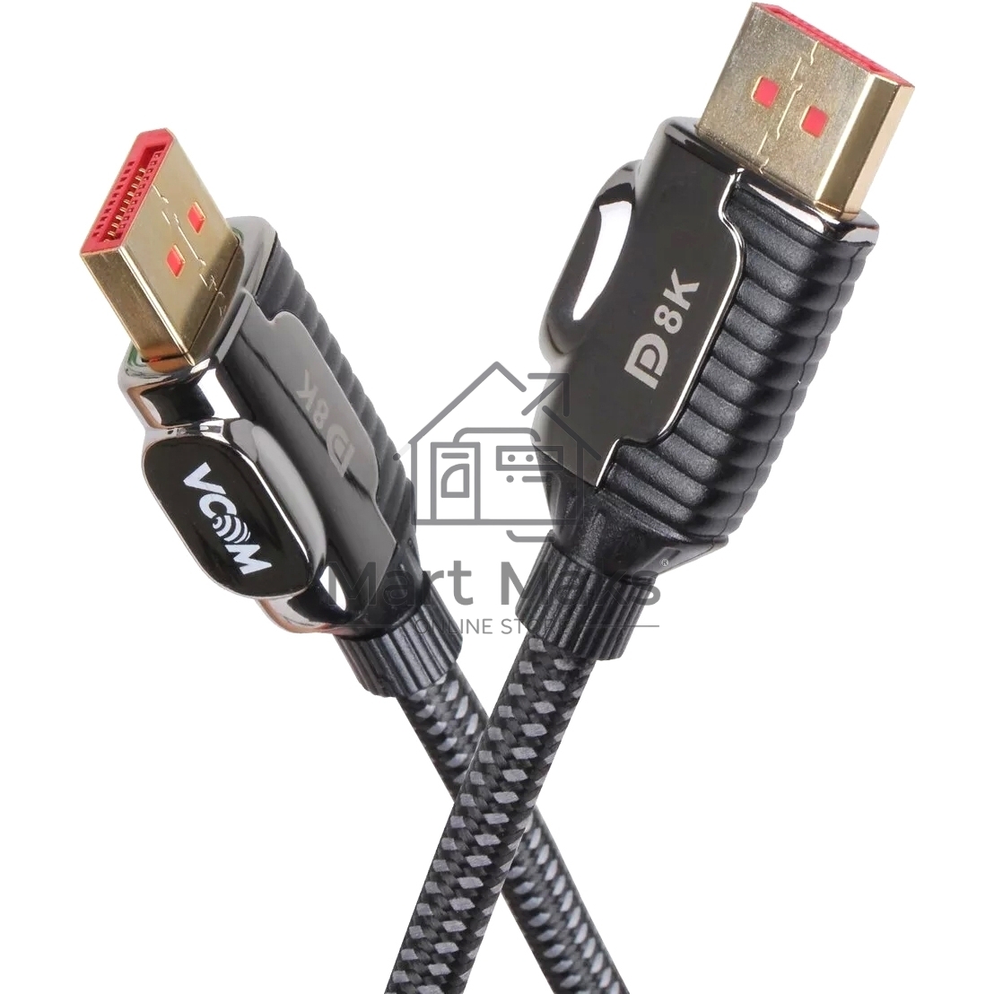 Кабель соединительный VCOM CG634-2M DISPLAY PORT v1.4, 8K@60Hz, 2m