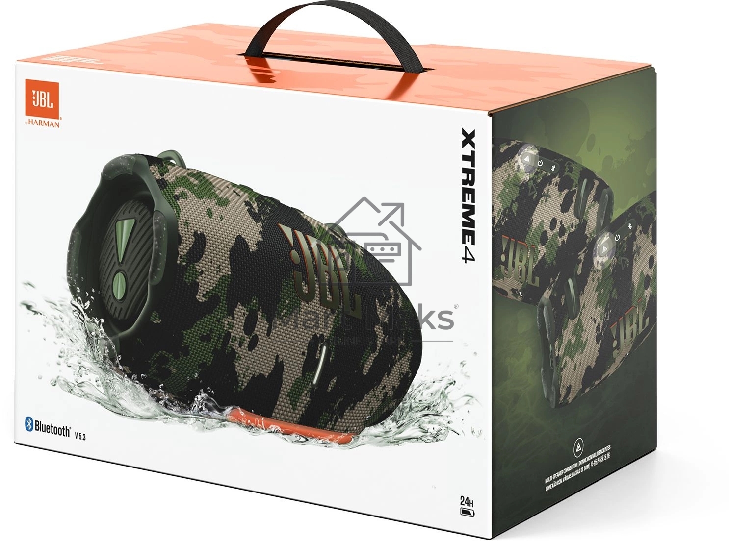Портативная акустика JBL XTREME 4, камуфляж