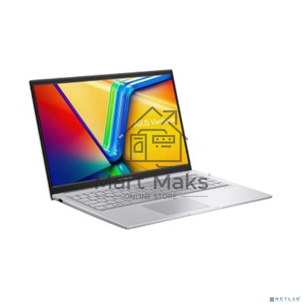 Ноутбук Asus Vivobook 15 X1504ZA-BQ1104 серебристый Core i3 1215U 8Gb SSD512Gb Intel UHD Graphics 15.6