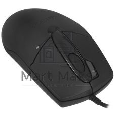 Мышь проводная A4Tech OP-730D черный, 1200 dpi, USB, кнопки - 4