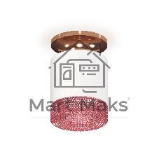 Светильник Ambrella Light XS7401143 SWH/PPG/PI белый песок/золото розовое полированное/розовый MR16 GU5.3(N7930, C7401, N7193)