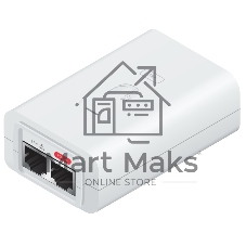 Блок питания Ubiquiti 24v, .5A Giga POE, white, EU