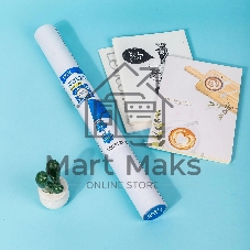 Пленка Deli EH832 Uspire для книги с липк.сл. ПП гладкая прозр. 500х5000